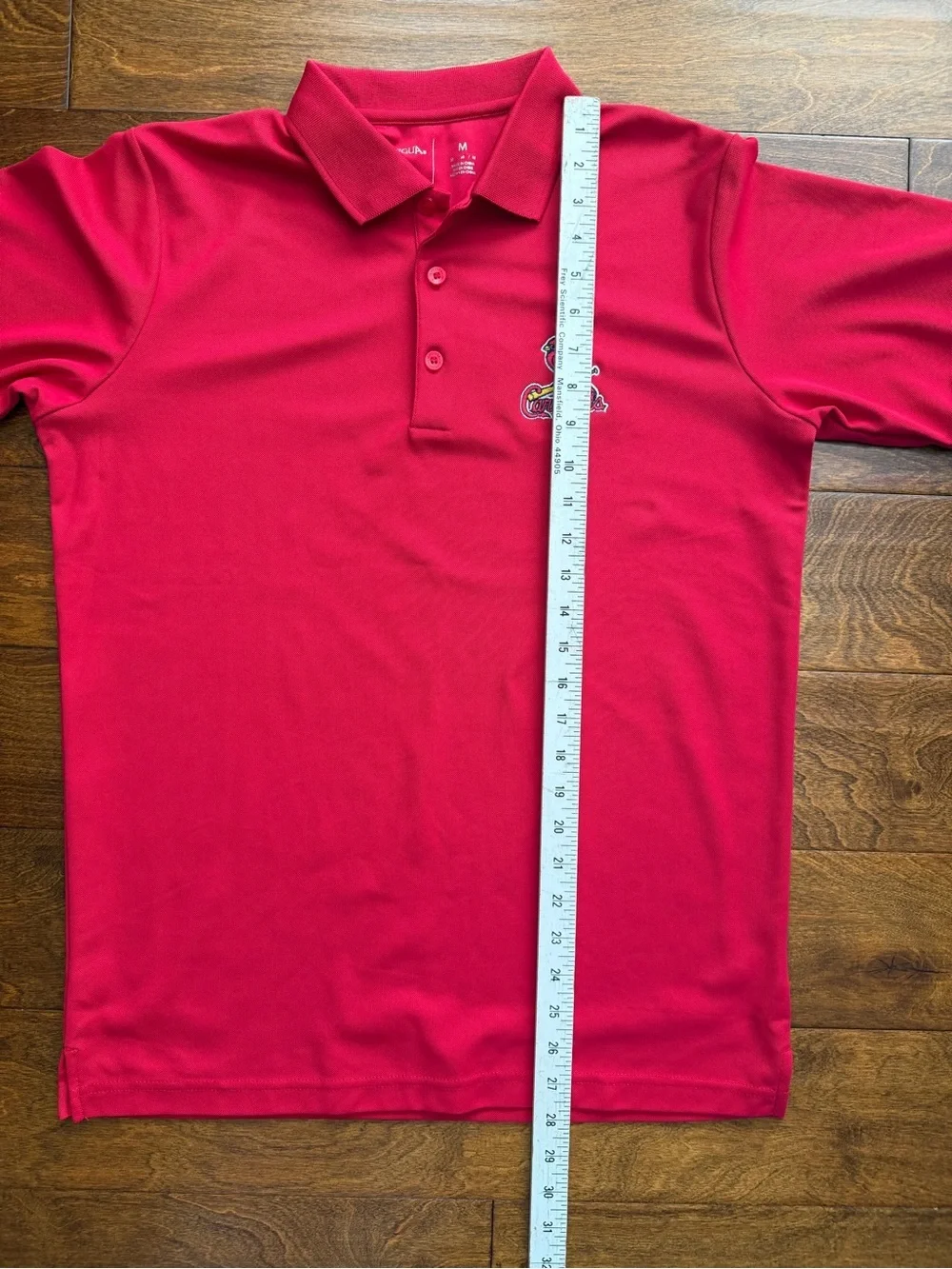 Antigua St. Louis Cardinals Red Polo Shirt Men's Size Medium MLB Baseball
